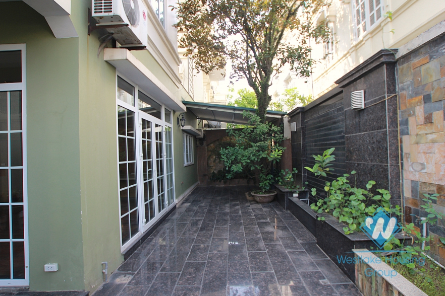 Big house with full furniture for rent in Ciputra, Tay Ho, Ha Noi